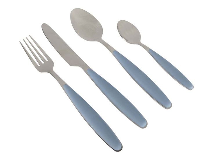 Gimex Colour Line Couverts 16 Pièces - Bleu