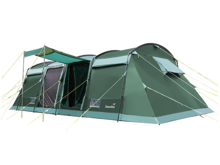 Skandika Montana 8 Sleeper Protect tente tunnel - vert