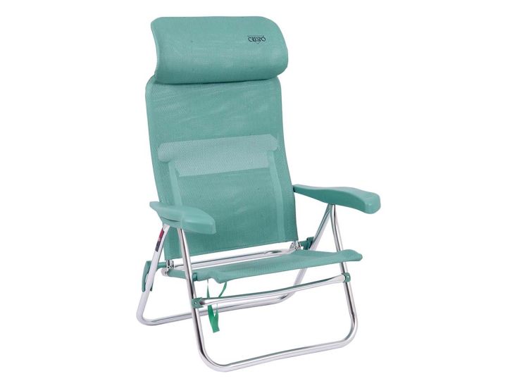 Crespo Fauteuil de plage AL/205 Compact Vert