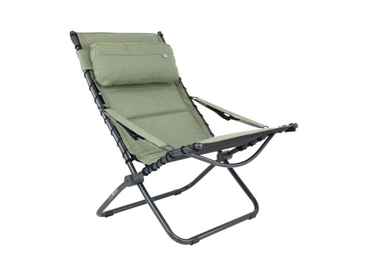 Crespo Lit bain de Soleil AP/262 Tex-Comfort Vert