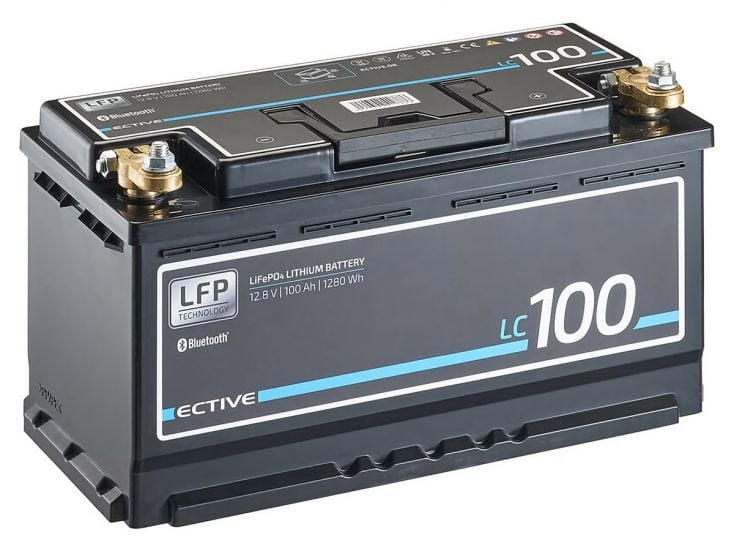 Ective batterie lithium LC 100 Ah BT