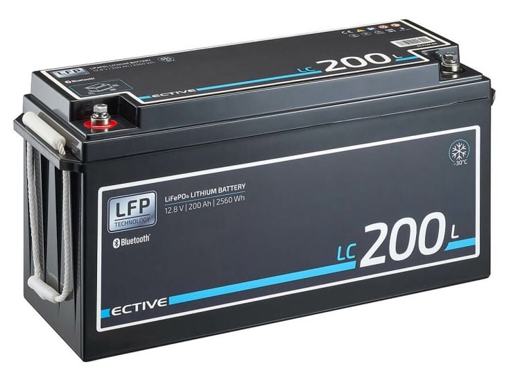 Batterie au lithium Ective LC 200 Ah BT LT