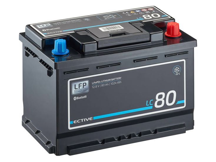 Ective batterie lithium LC 80 Ah BT LT