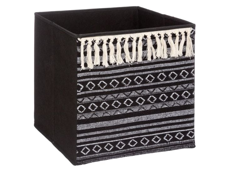 Boîte de rangement d'apparat ethnique
