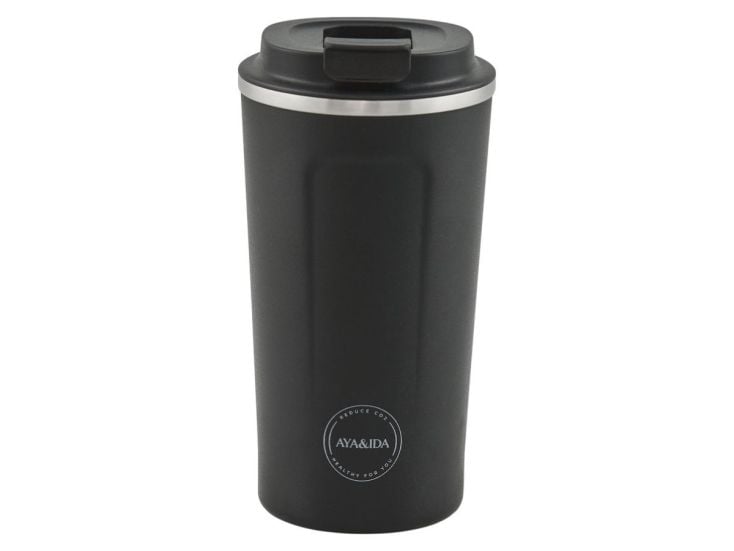 AYA&IDA - CUP2GO - Gobelet isotherme - 500 ml - Noir mat