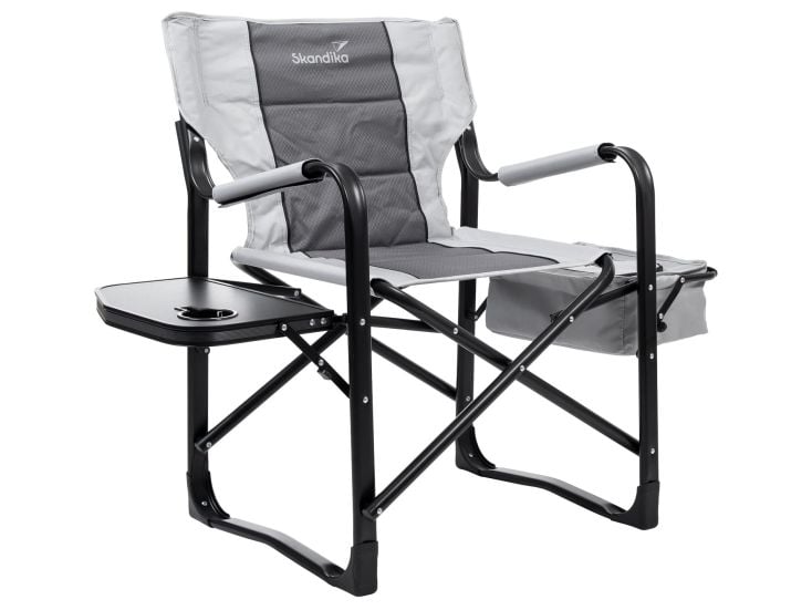 Skandika Tepsa chaise pliante - gris