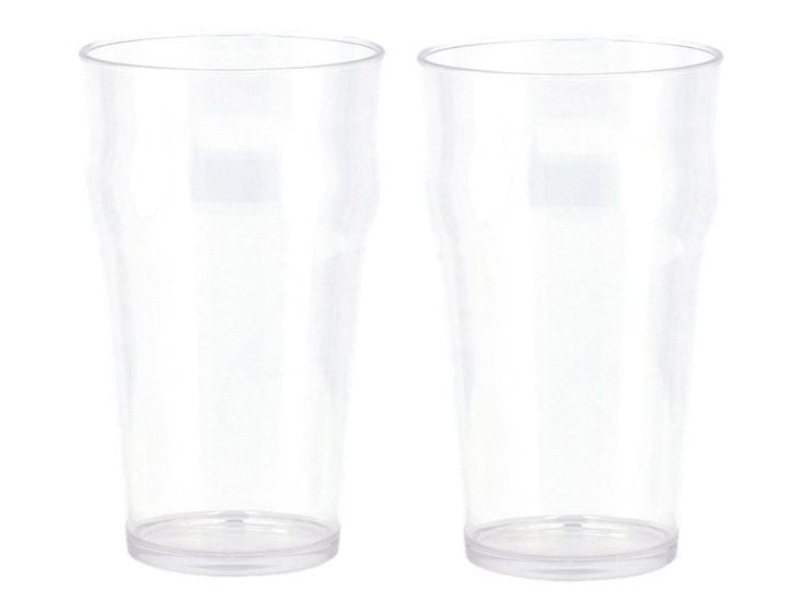 Ensemble de verres à bière transparents Travellife Feria