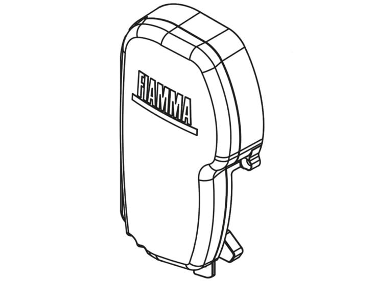 Fiamma embout cassette gauche F45L