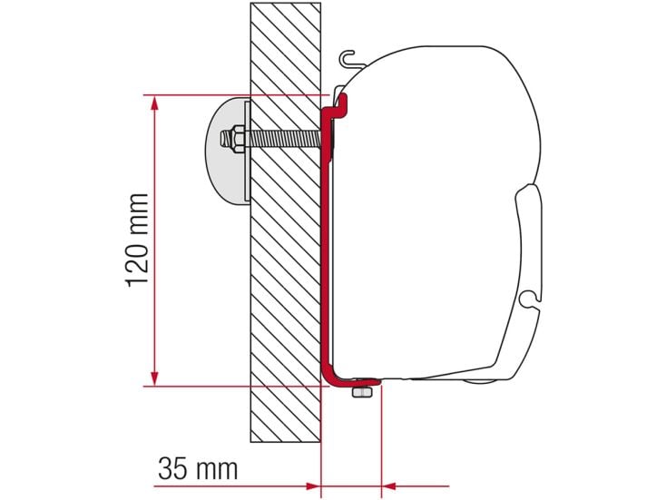 Fiamma F45 adaptateur Kit S