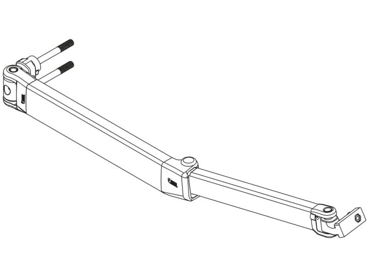 Fiamma bras articulé F65S 011 320-400