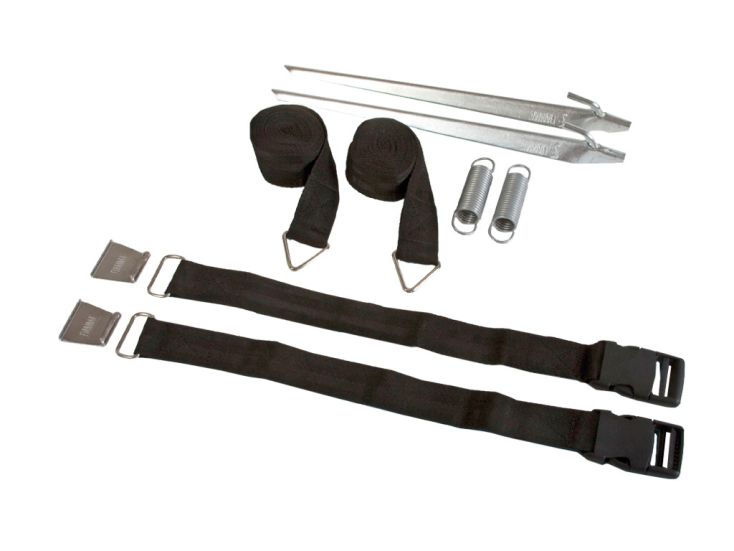 Fiamma Tie Down S Black sangles anti-tempête
