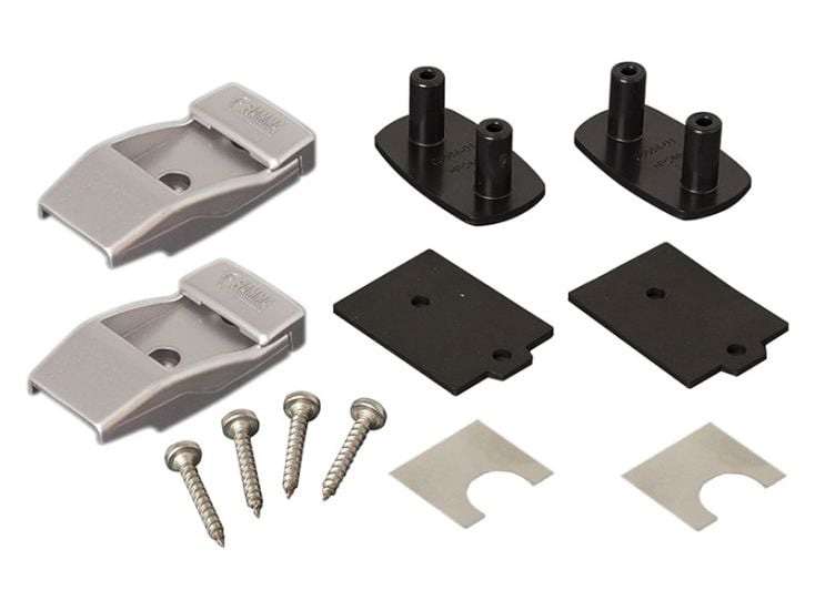 Fiamma support muraux matière synthétique pour mâts store gris