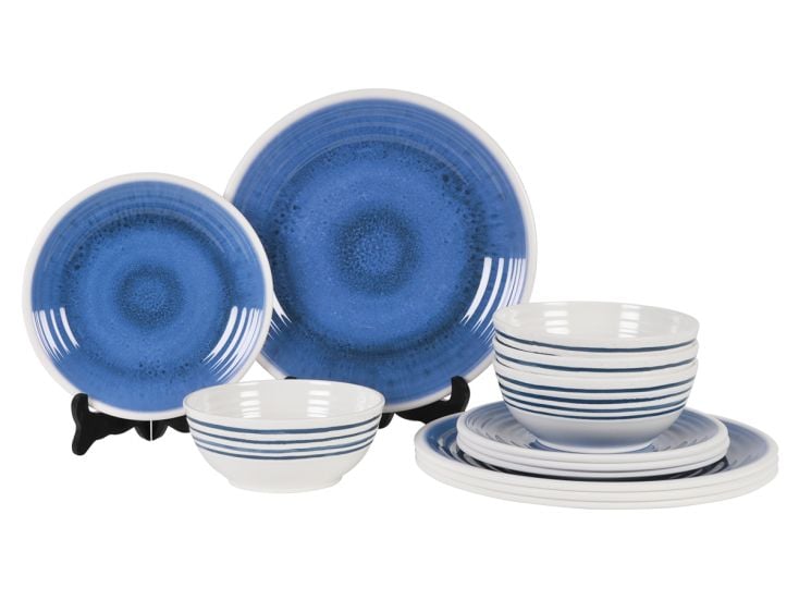 Flamefield Azure service vaisselle 12 pièces