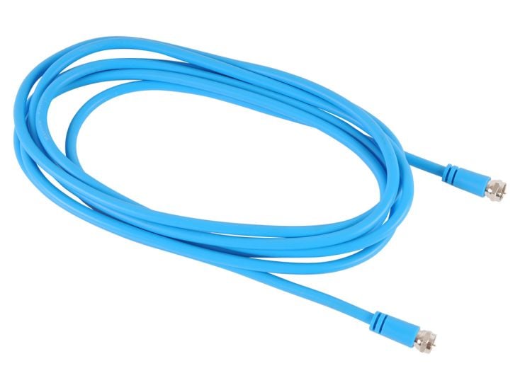 Maxview câble coaxial flexible avec fiche F - 10 mètres