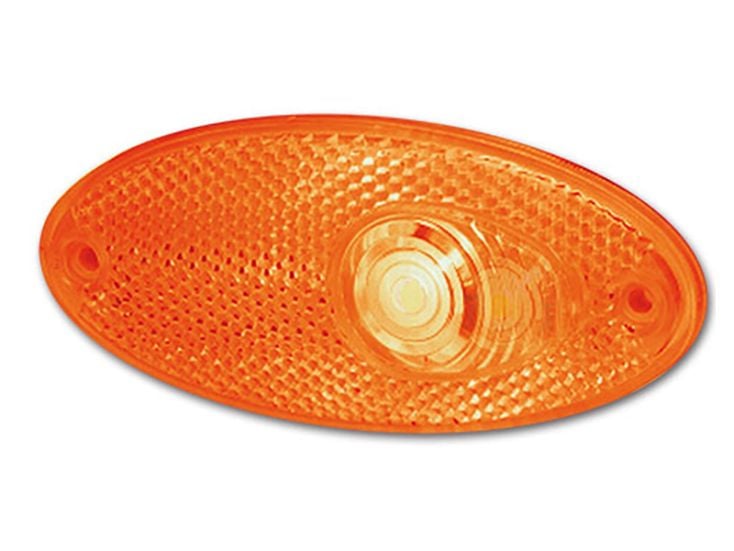 Hella feu de position latéral LED ovale orange