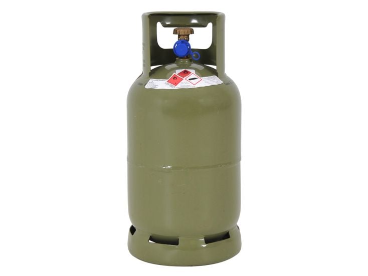 Bouteille de gaz verte de 2,5 kg