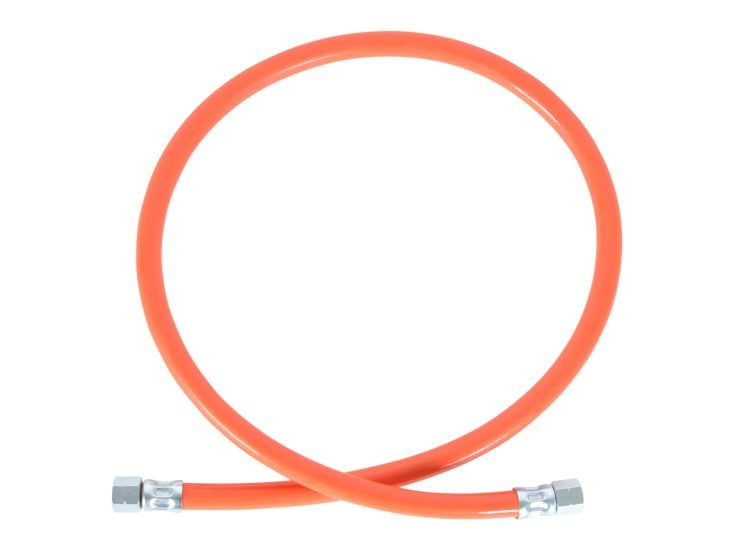 Tuyau de gaz Obelink avec raccord 1/4 gauche - 1 m