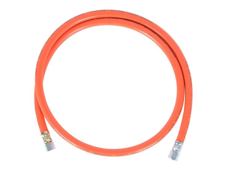 tuyau de gaz Obelink avec raccord 1/4 gauche - 1.50 m