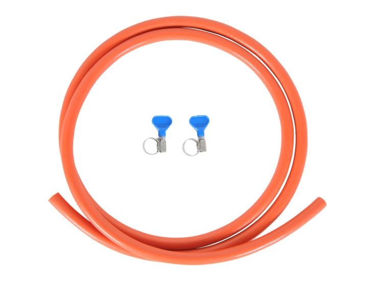 Obelink tuyau de gaz avec colliers de serrage - 2 m