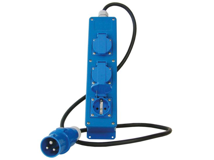 Gimeg multiprise triple CEE 1,5 mètre