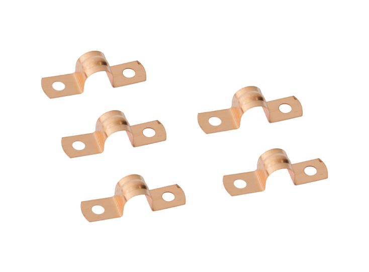 Colliers de serrage Gimeg 10 mm en cuivre rouge