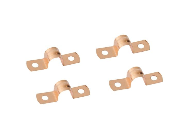 Colliers de serrage Gimeg 10 mm en cuivre rouge