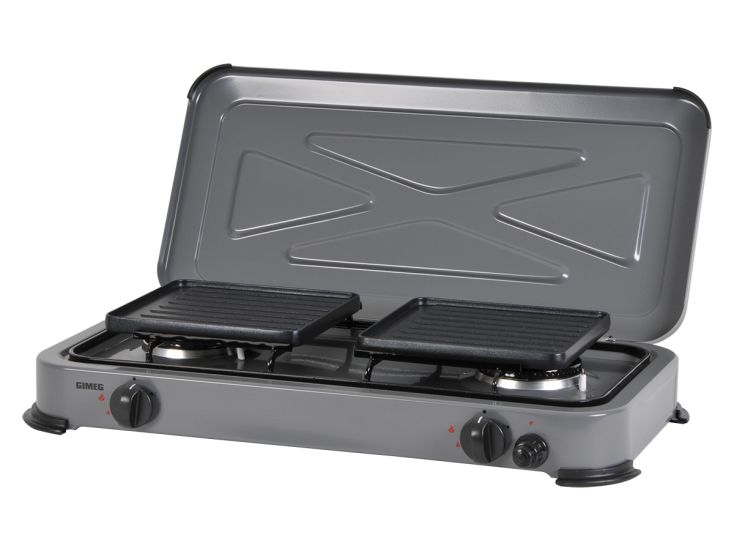 Gimeg duo grill 2 feux réchaud
