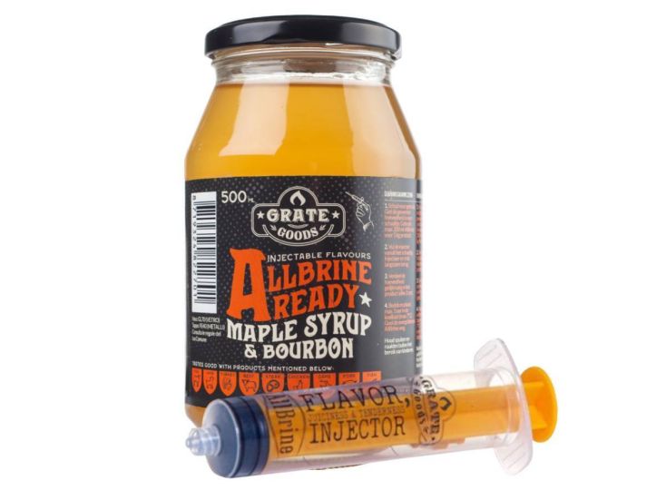 Grate Goods AllBrine complète Maple Syrup & Bourbon