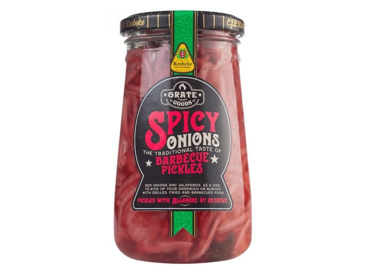 Grate Goods Spicy Onions pickles barbecue