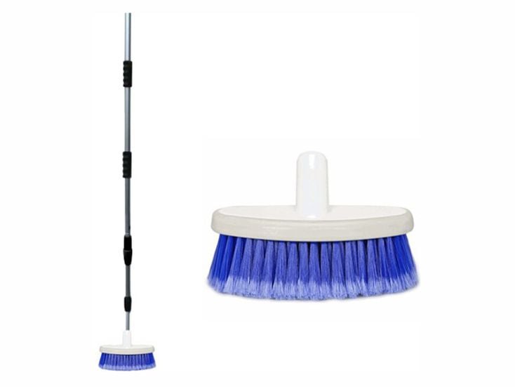 123 Produits Brosse de lavage semi-circulaire 3 x 140 cm