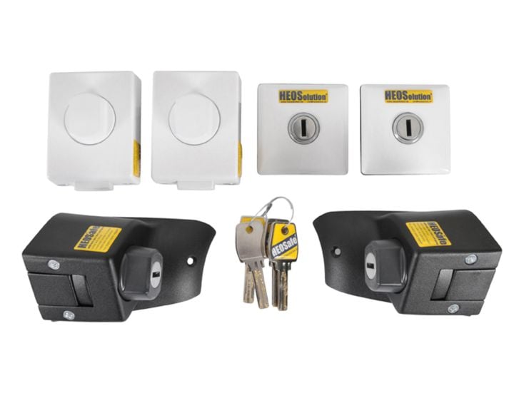 Heos Security pack de 4 serrures de cabine Ducato 250/290