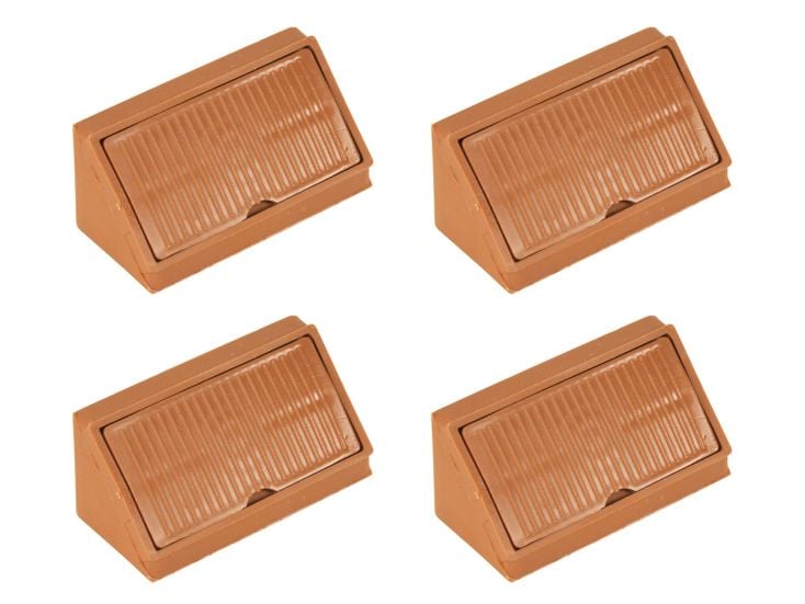 Obelink raccords d'angle avec capot - Dark brown