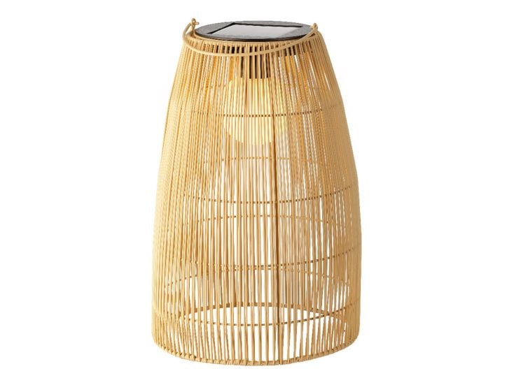 Lumineo Natural lanterne solaire stable en rotin Lumineo Natural lanterne solaire stable en rotin