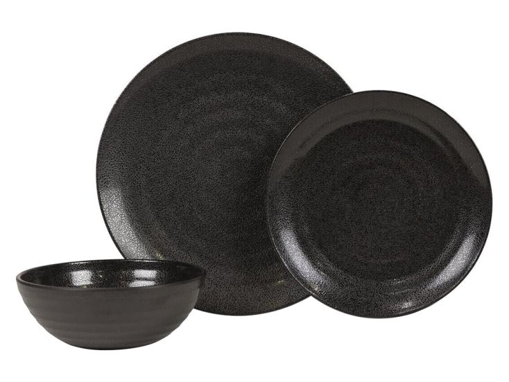 Kampa Ebony Cobble service vaisselle 12 pièces