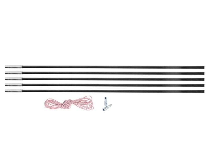 Kampa kit de réparation arceau de tente en fibre de verre 12,7 mm