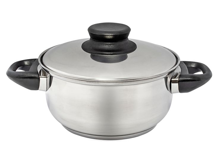 Faitout Ø 16 cm en acier inoxydable