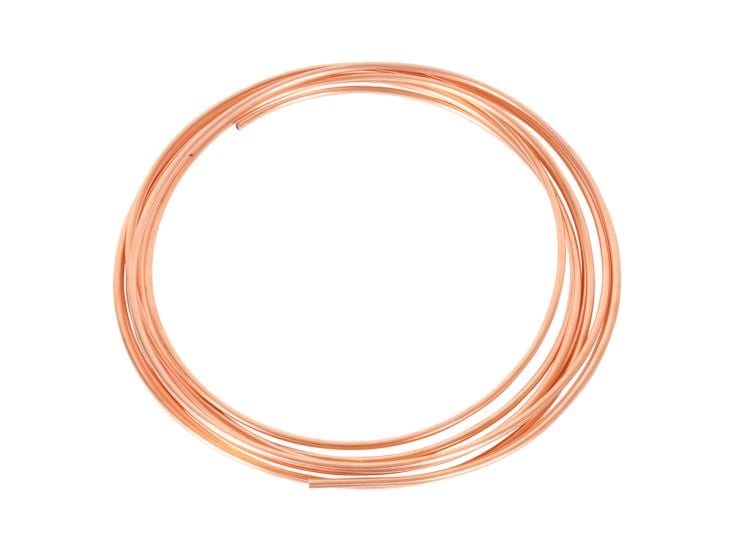 Obelink 8 mm tuyau de gaz en cuivre - 10 m