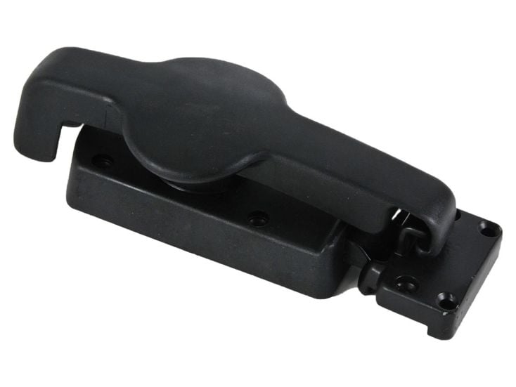 Serrure de sécurité en matière synthétique pour porte
