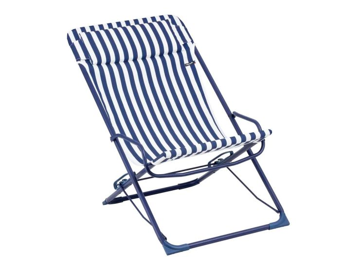 Lafuma transat oscillant - Bleu Rayure