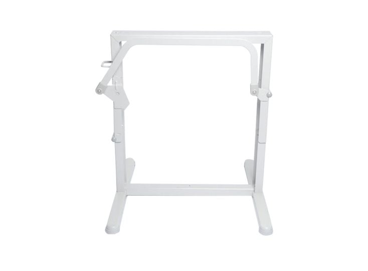 Pied de table relevable pliable 75 cm – gris