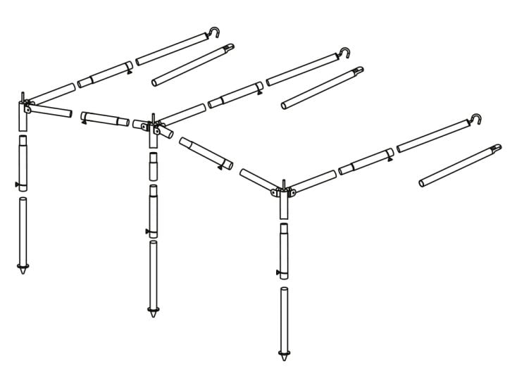 Obelink armature solette acier 25 mm taille 11 - 20