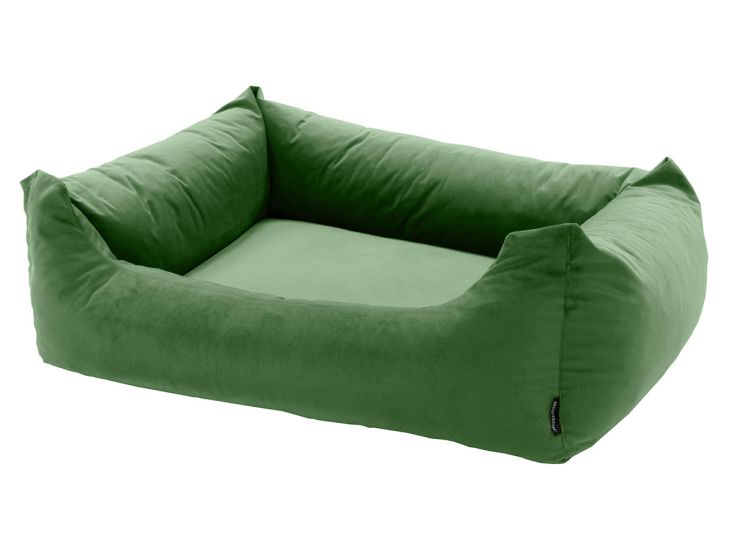 Madison Small Velours green panier pour chien