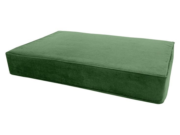 Coussin orthopédique pour chien Madison Small Velours vert