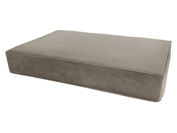 Coussin orthopédique pour chien Madison Small Velours taupe