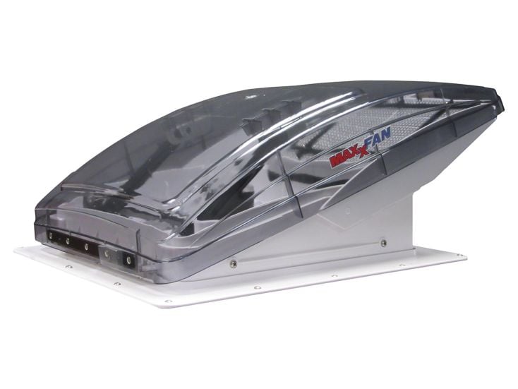 Maxxfan Deluxe lanterneau transparent avec ventilateur