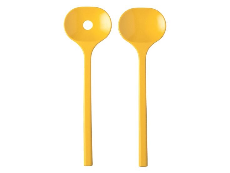 Mepal Bloom couverts à salade - Pebble Yellow