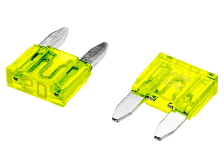 Jeu de mini-fusibles 20 A