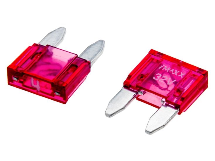 Jeu de mini-fusibles 4 A