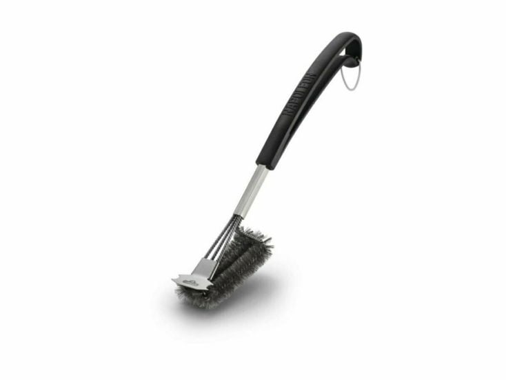 Napoleon brosse triple pour gril en acier inoxydable