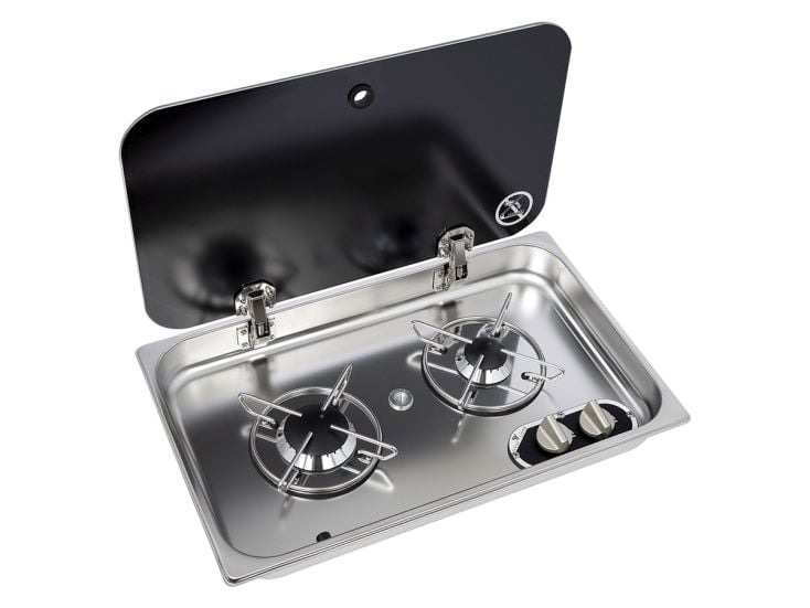 Navy Load plaque de cuisson à gaz 2 feux 53 x 32,6